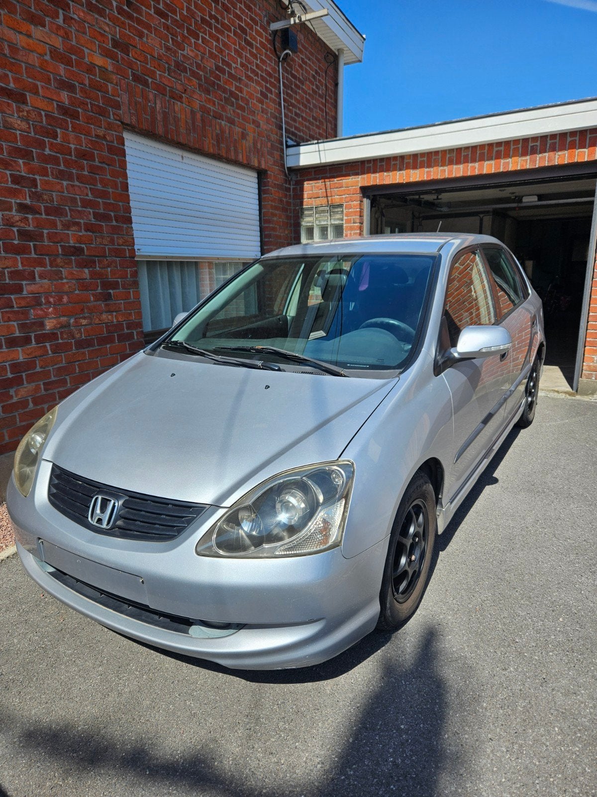 Honda Civic 1.4i Gekeurd voor verkoop, Autos, Argent ou Gris, Achat, Entreprise, Boîte manuelle