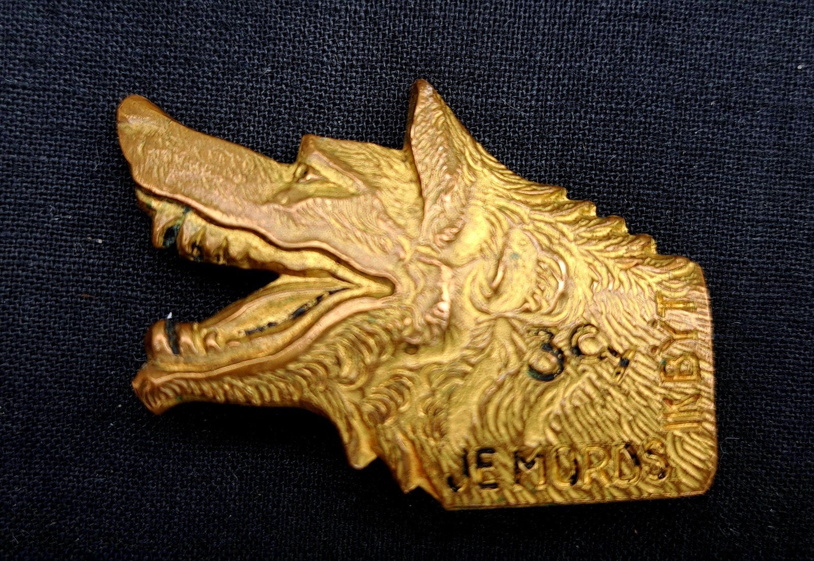ABBL Armée belge insigne du 3ème régiment cycliste, Collections, Enlèvement ou Envoi