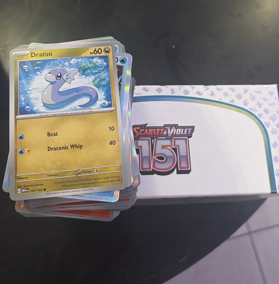 Pokemon 151 bulk, Hobby en Vrije tijd, Ophalen of Verzenden, Zo goed als nieuw