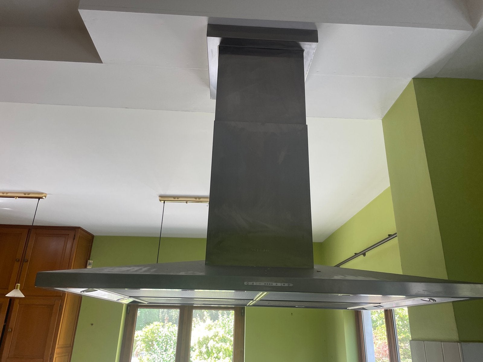 Hotte MIELE 1mx70cm, Enlèvement, Utilisé, Autoportant