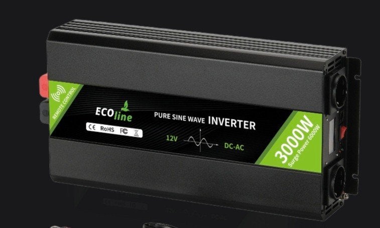 Inverter/ omvormer 12v naar 3000w/piek 6000w, Ophalen, Zo goed als nieuw