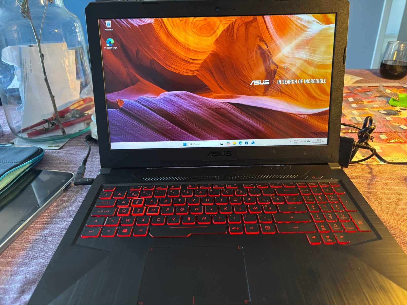 Asus game laptop, Ophalen, Gebruikt