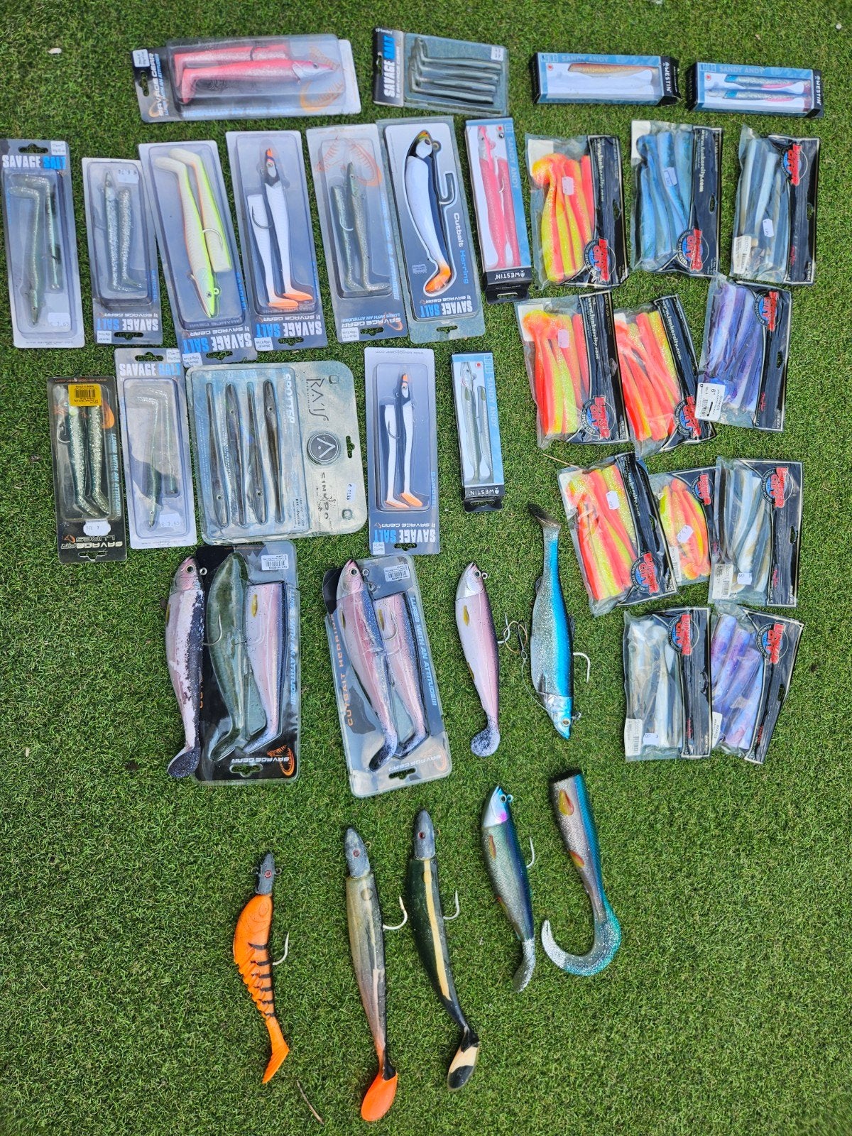 Kunstaas Pakket Roofvis Noorwegen, Watersport en Boten, Ophalen of Verzenden, Zo goed als nieuw, Complete set