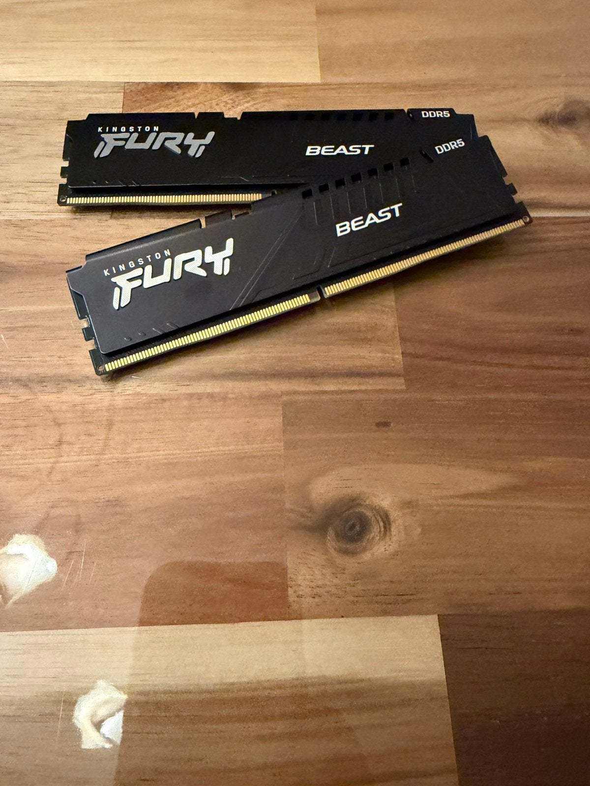 Kingston Fury Beast 32Gb RAM DDR5-6000, Informatique & Logiciels, 32 GB, Comme neuf, Enlèvement, Desktop