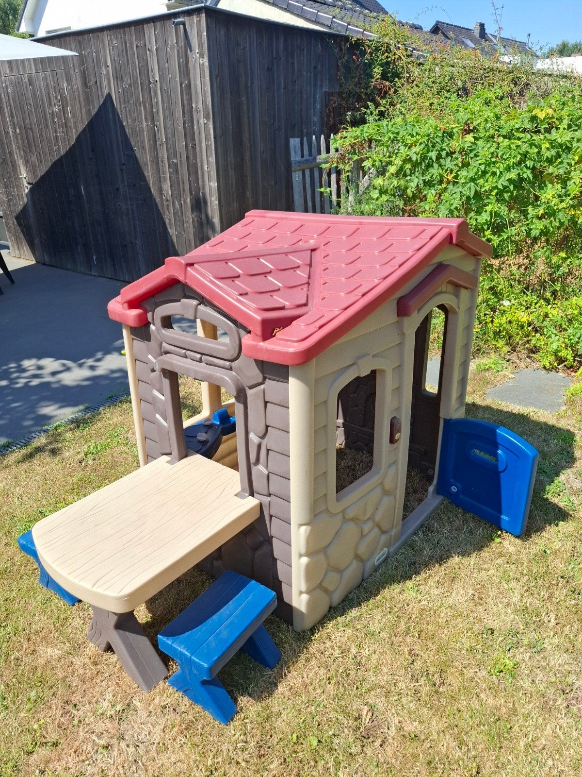 Speelhuisje, Ophalen
