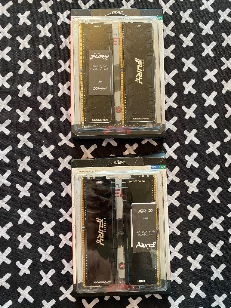 Kingston FURY Renegade 64 GB (4 x 16 GB) 3600 MHz DDR4 CL16, DDR4, Ophalen of Verzenden, Zo goed als nieuw, Desktop