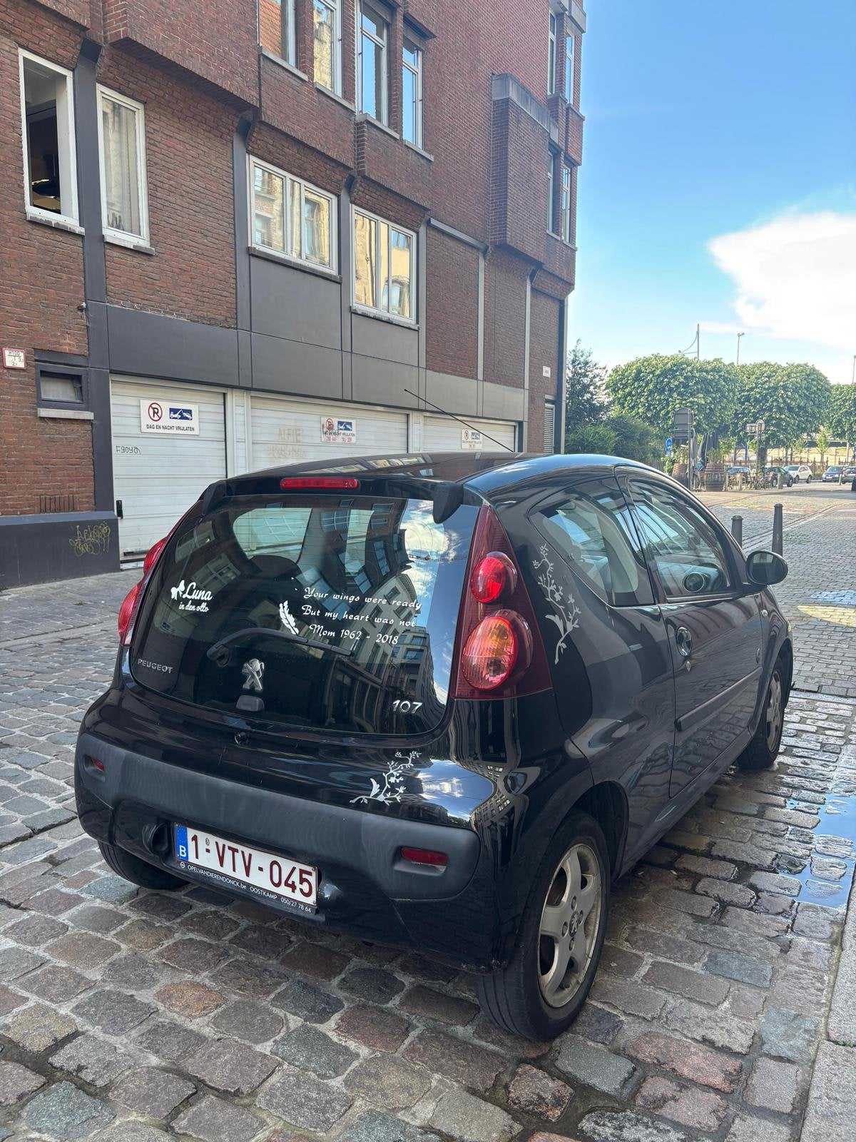 Peugeot 107 benzine airco, Achat, Particulier, Tissu, 3 portes