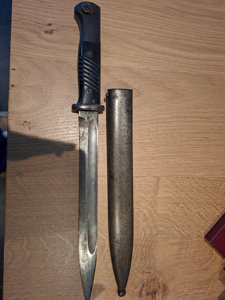 Baïonnette allemande 1939, Collections, Enlèvement, Armée de terre, Couteau ou Poignard