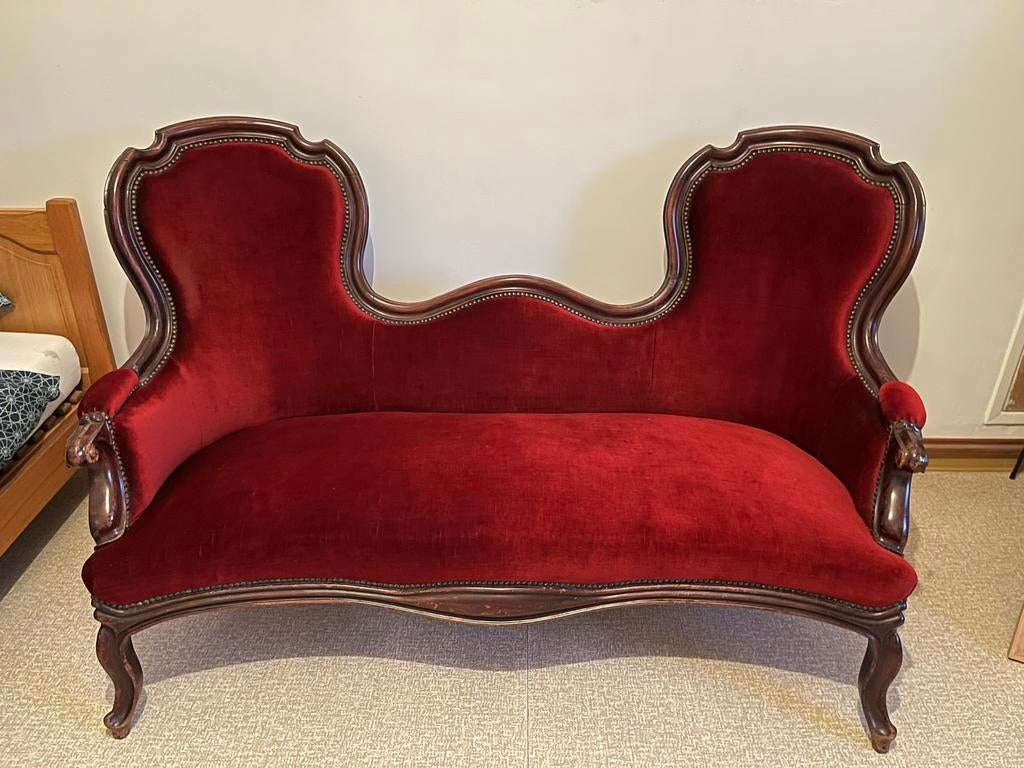 Antieke courting sofa in perfecte staat, Ophalen