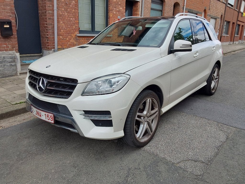 Mercedes ml, Auto's, Automaat, Overige kleuren, Leder, Diesel