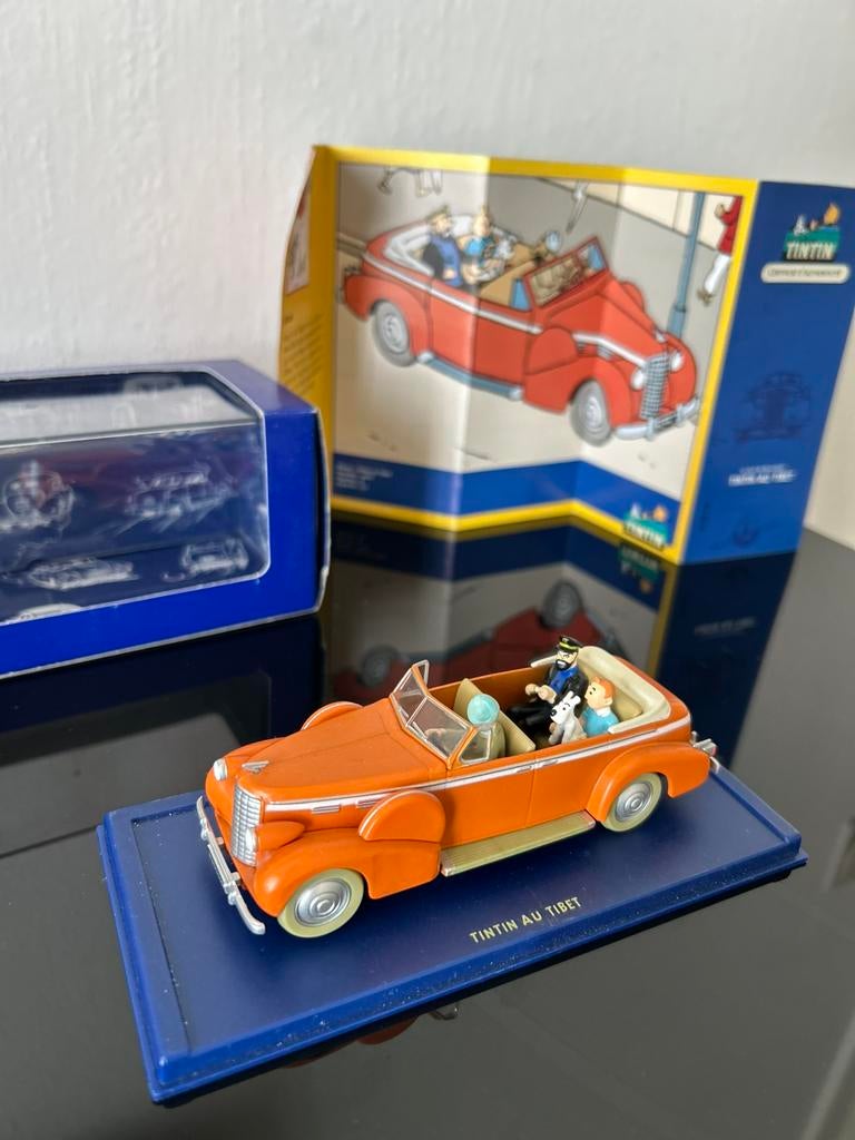 Kuifje - Cabriolet – Tintin au Tibet, Hobby en Vrije tijd, Ophalen of Verzenden, Zo goed als nieuw