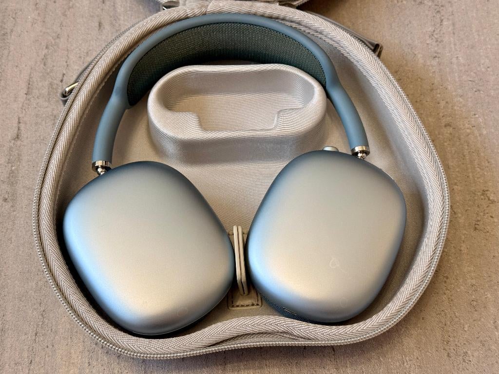 Apple AirPods Max USB-C bleu | peu utilisé, TV, Hi-fi & Vidéo, Casques audio, Comme neuf, Circum-aural, Autres marques, Sans fil