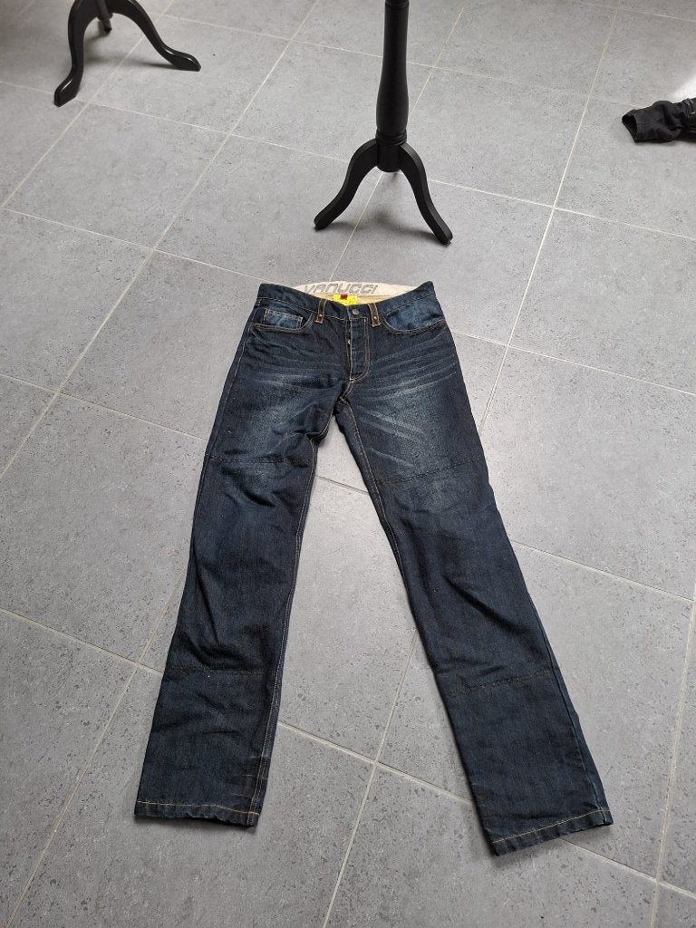 Vanucci jeans motor kevlar, Motoren, Kleding | Motorkleding, Ophalen, Tweedehands, Heren, Broek | textiel