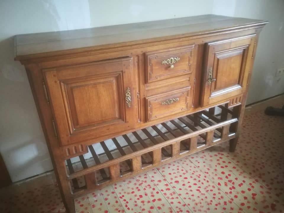Vaisselier Ancien égouttoir 18e en chêne. Bury, Enlèvement