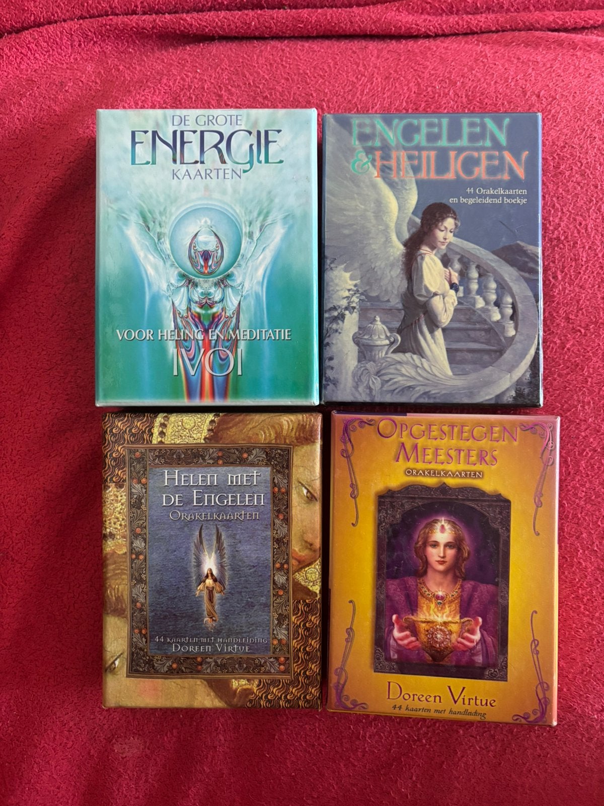 4 complete Nederlandstalige orakelkaartensets, Boeken, Ophalen, Zo goed als nieuw