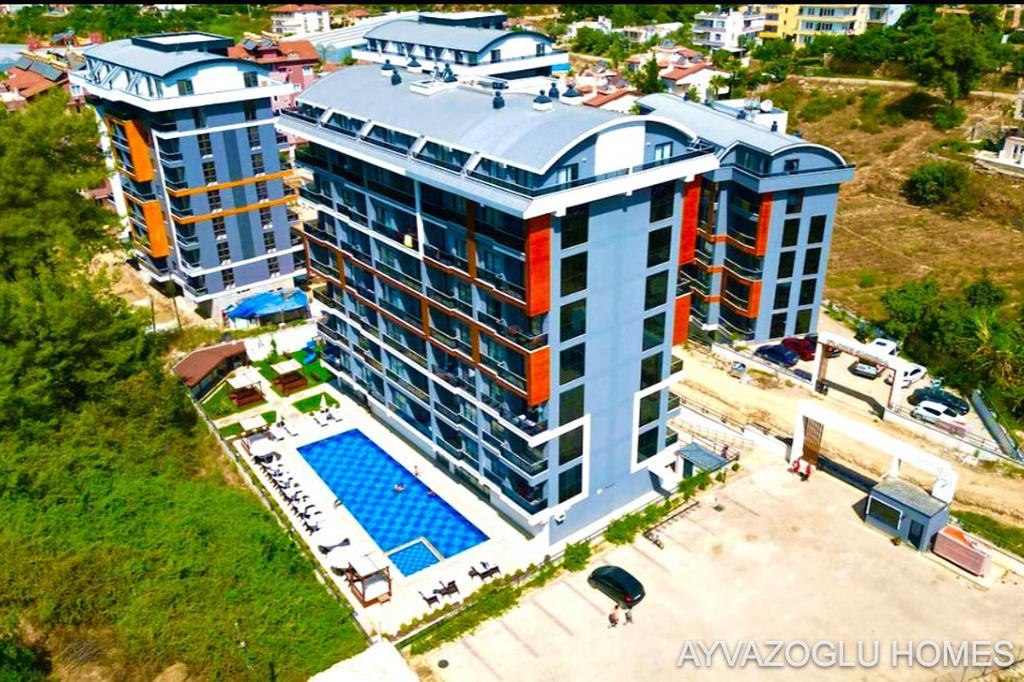 1+1 Apartment in Avsallar with Complex Infrastructure, 43 m², 2 pièces, Turquie, Ville