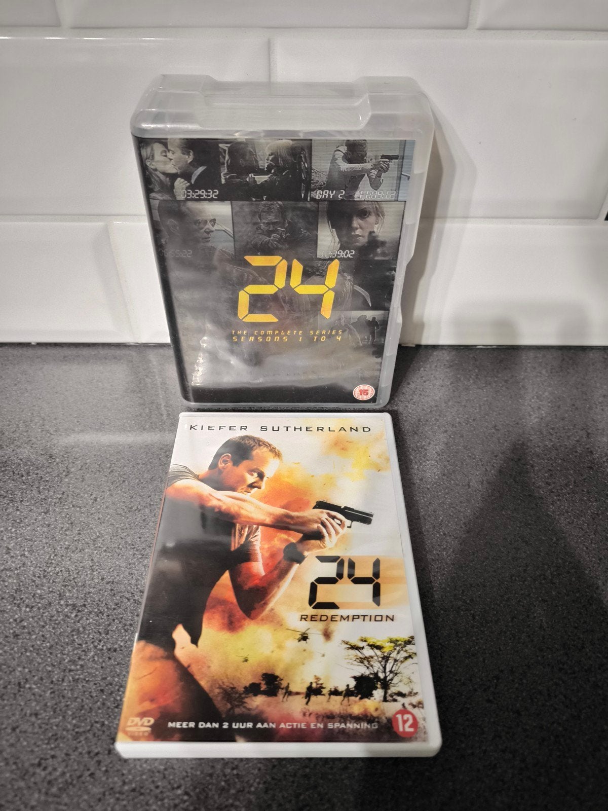 Volledige dvd collectie van 24 in mooie Verzamelbo, Games en Spelcomputers, Games | Sony PlayStation 3, Ophalen of Verzenden