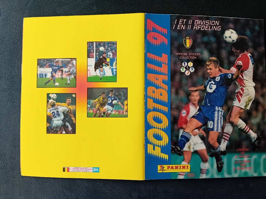 panini stickerboek Football 97, Ophalen of Verzenden, Zo goed als nieuw, Plaatje