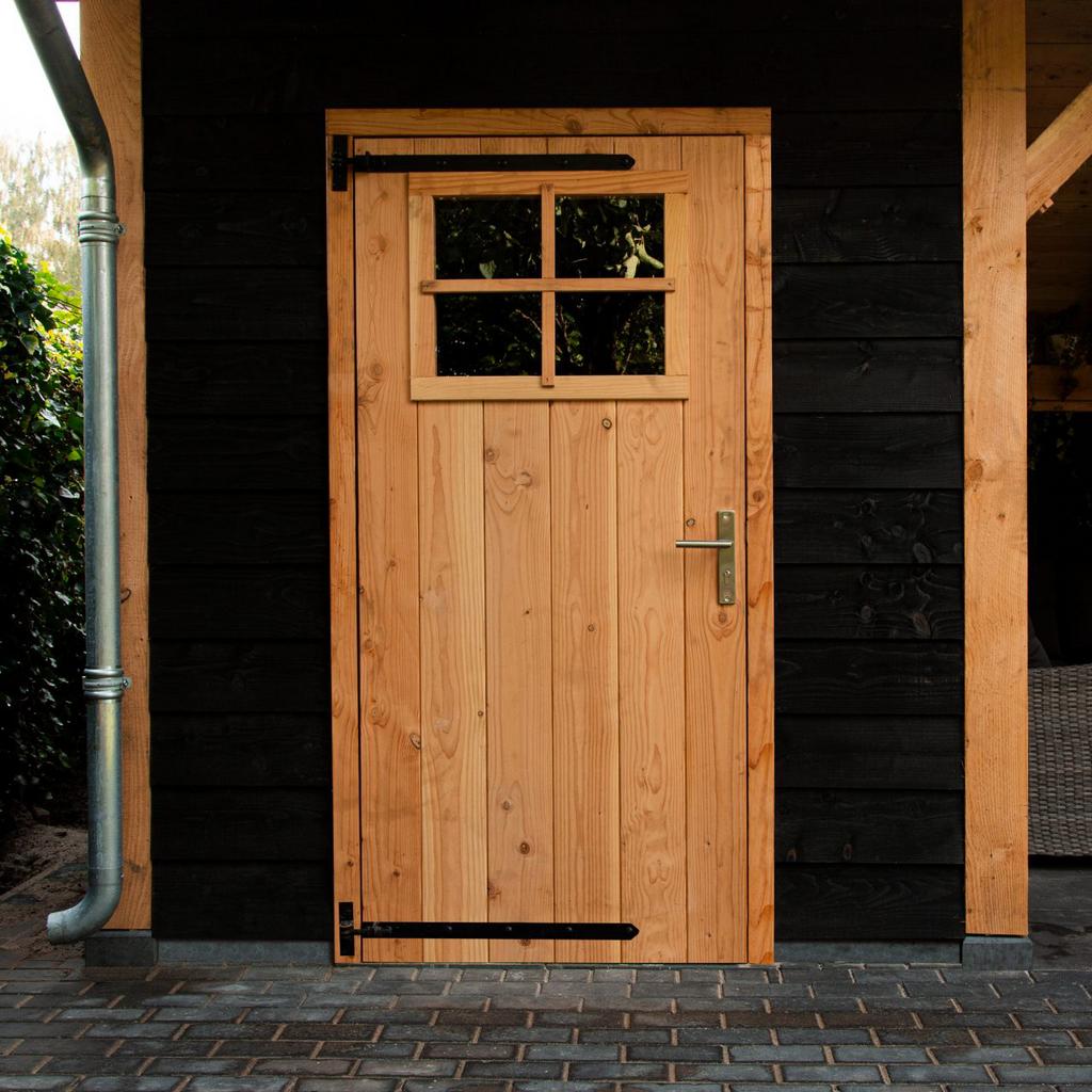buitendeur/poortdeur/douglas/kozijnen OP MAAT, Jardin & Terrasse, Portes de jardin, Enlèvement ou Envoi, Bois