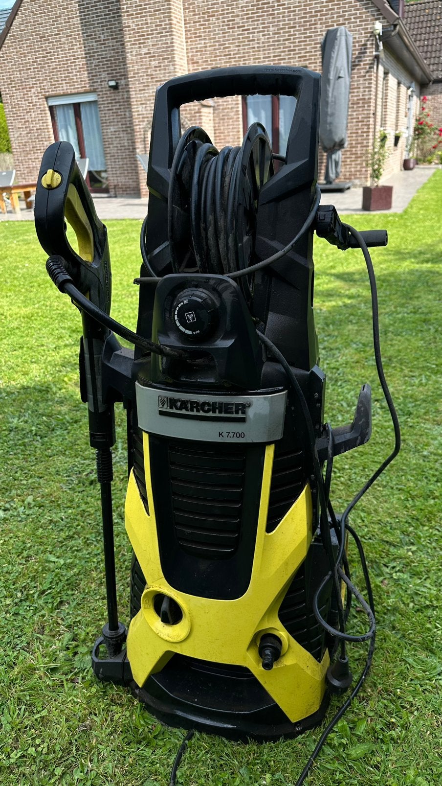 Karcher 7.700, Ophalen, Gebruikt, Elektrisch, Met regelbare waterdruk