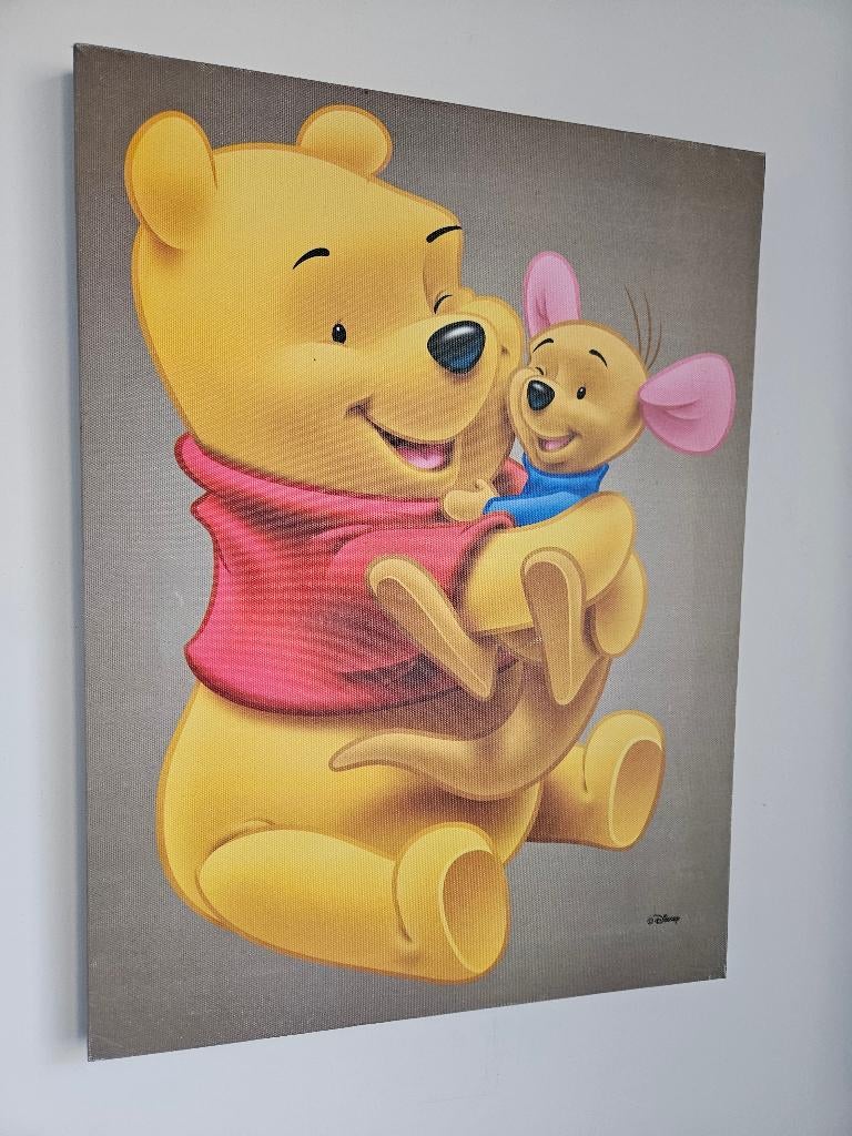 Winnie de Poeh canvas, Ophalen of Verzenden, Winnie de Poeh of vrienden, Nieuw, Plaatje of Poster