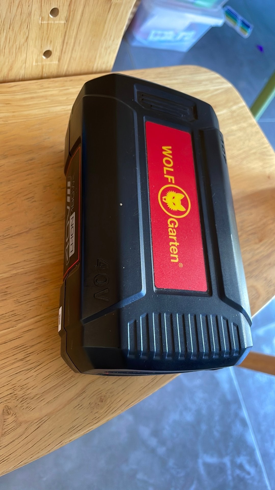 Wolf Garten Lycos 40/500 A 5Ah 180Wh batterij, Bricolage & Construction, Enlèvement, Comme neuf