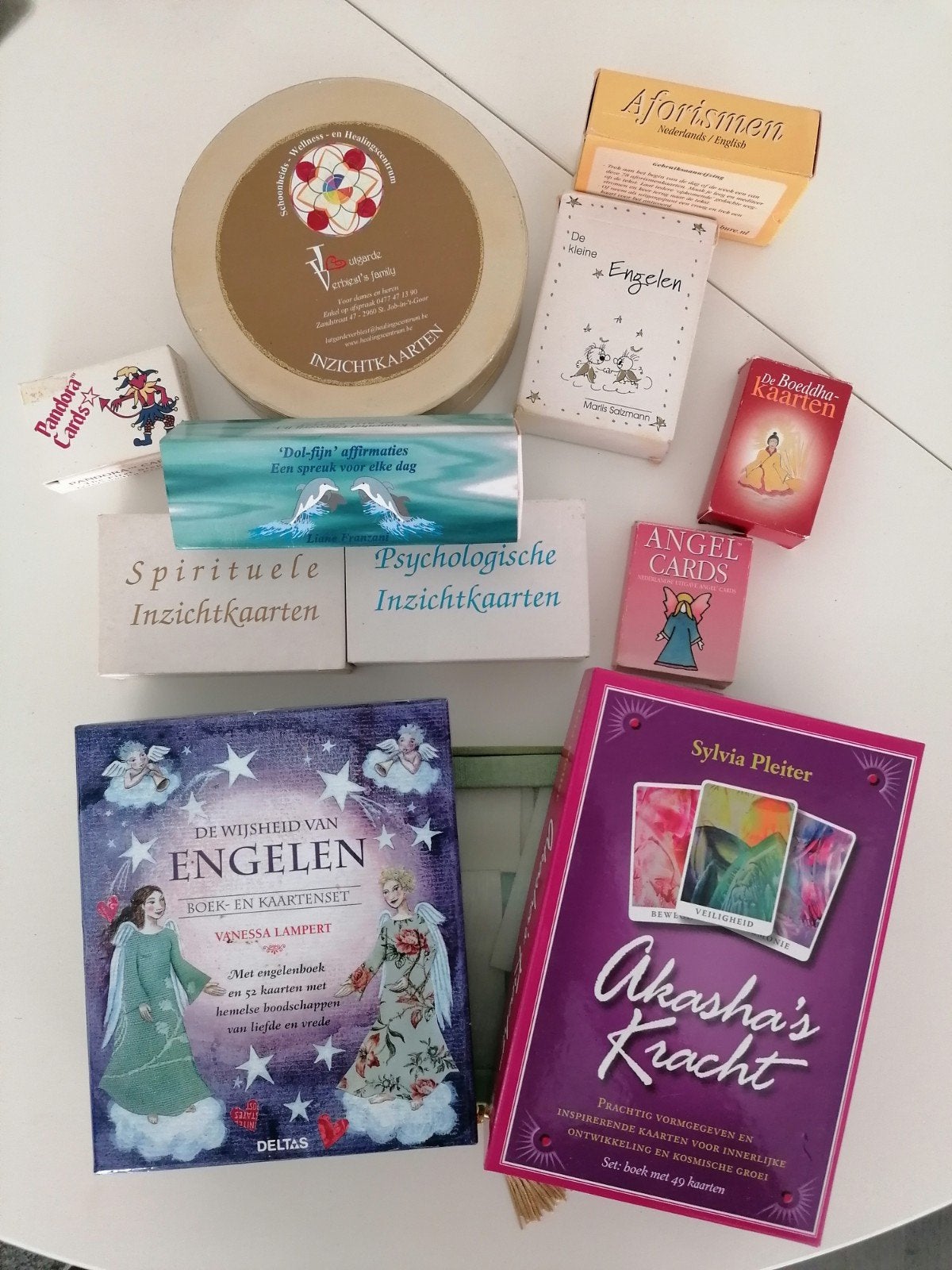 Spirituele kaarten  Als pakket, Ophalen of Verzenden, Gebruikt