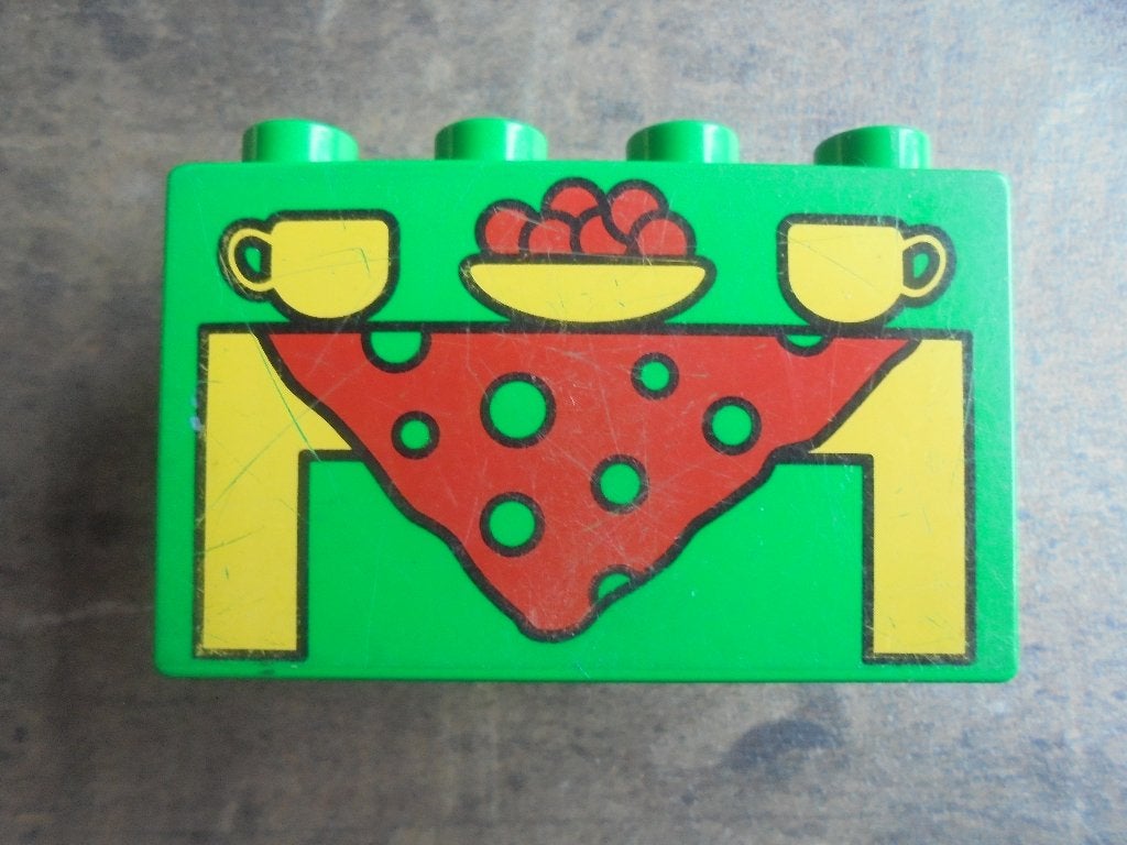 Lego Duplo Brick 2x4x2 (zie foto's) 3, Enlèvement ou Envoi, Utilisé, Briques en vrac, Duplo