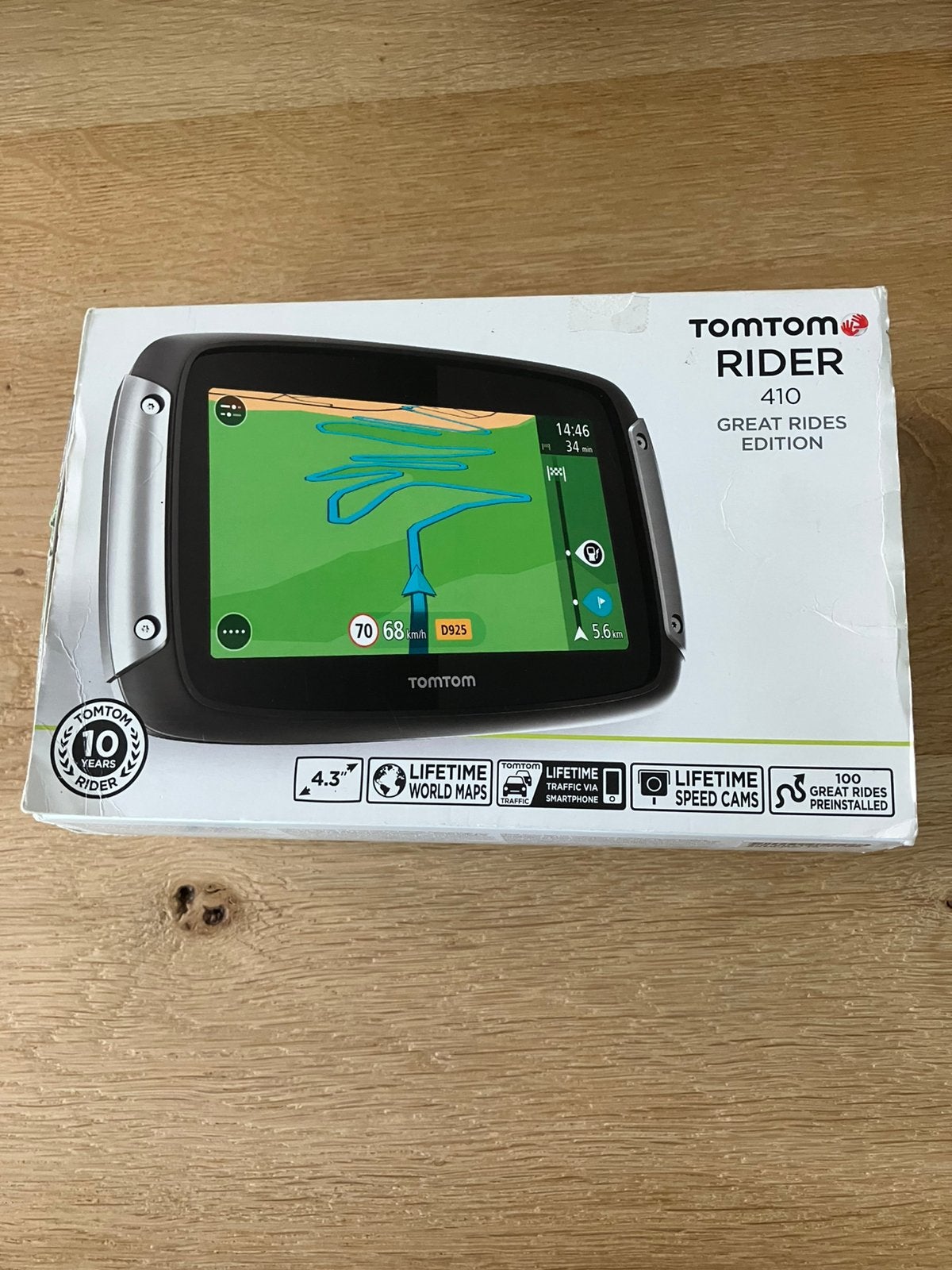 TOMTOM RIDER 410, Motos, Accessoires | Systèmes de navigation, Utilisé, Enlèvement