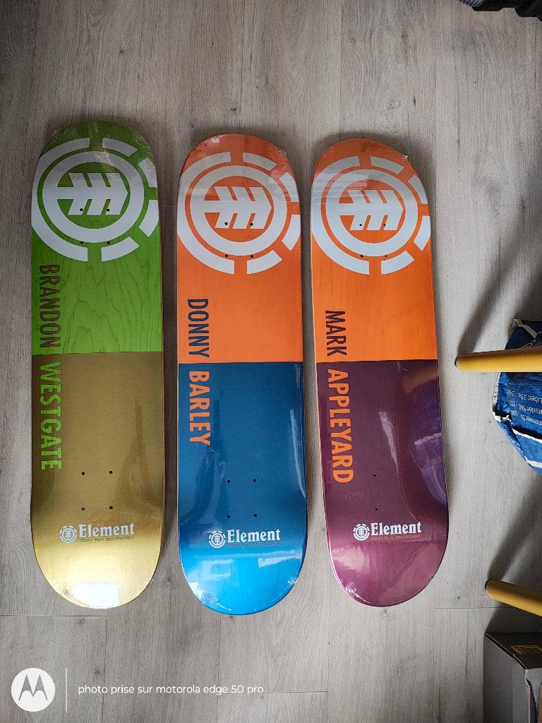 3 planches Skateboard Élément édition limitée neuf, Sports & Fitness, Skateboard, Enlèvement ou Envoi, Neuf, Skateboard