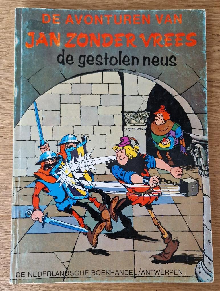 Jan zonder Vrees - De gestolen reus -1-1e dr(1970) Strip, Une BD, Utilisé