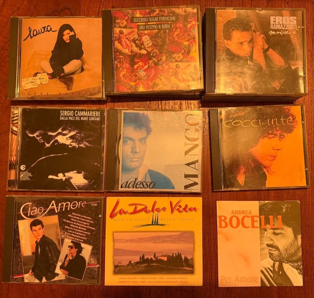 CD's Italiaans, Enlèvement, Comme neuf