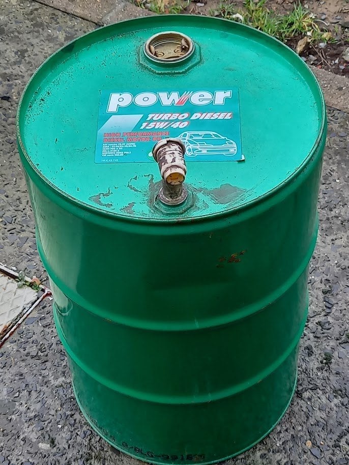 9 liter Power Turbo diesel 15W40 - motorolie, Ophalen