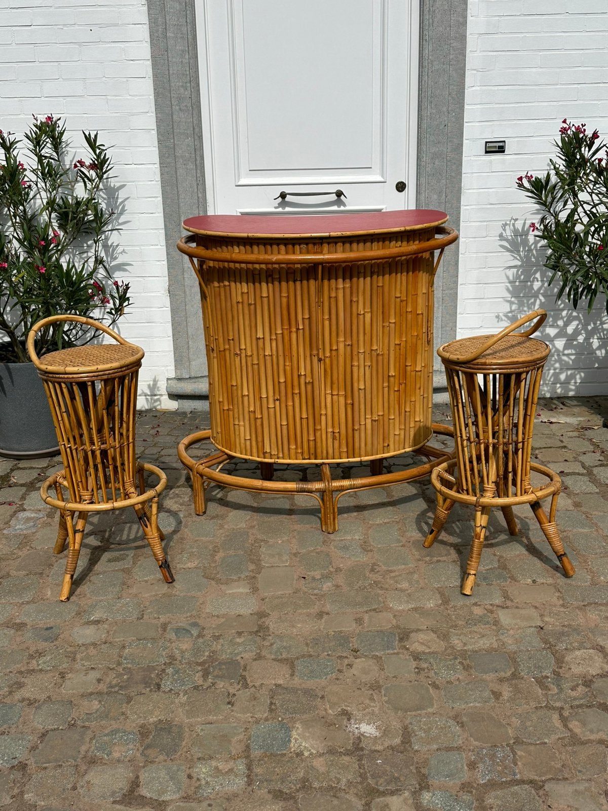 Tiki-bar set, Huis en Inrichting, Ophalen, Gebruikt