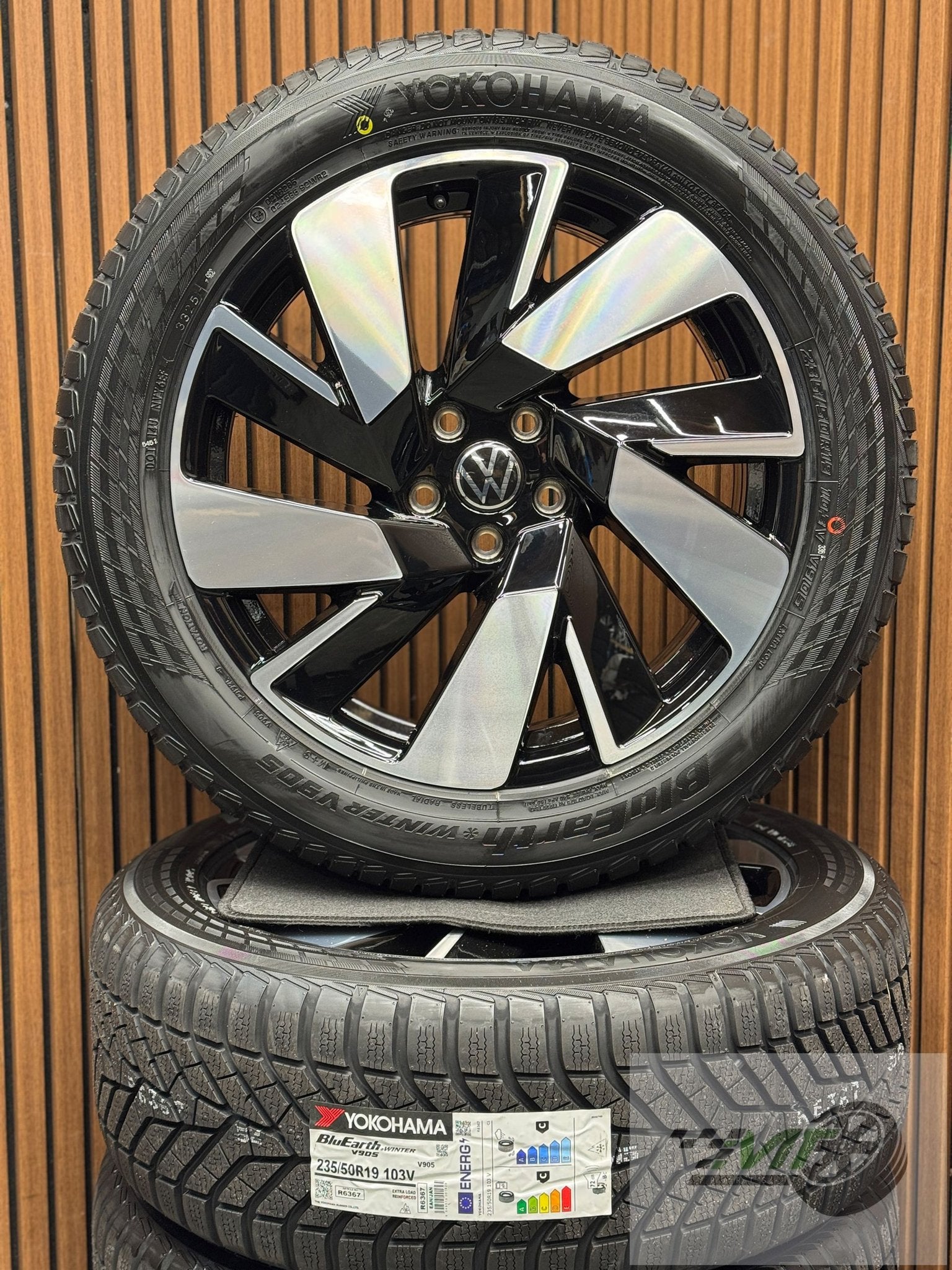 ️19" Vw Tiguan Tayron RLine TAOS WINTER 235 50 napoli OEM, Auto-onderdelen, 19 inch, Gebruikt, -, -