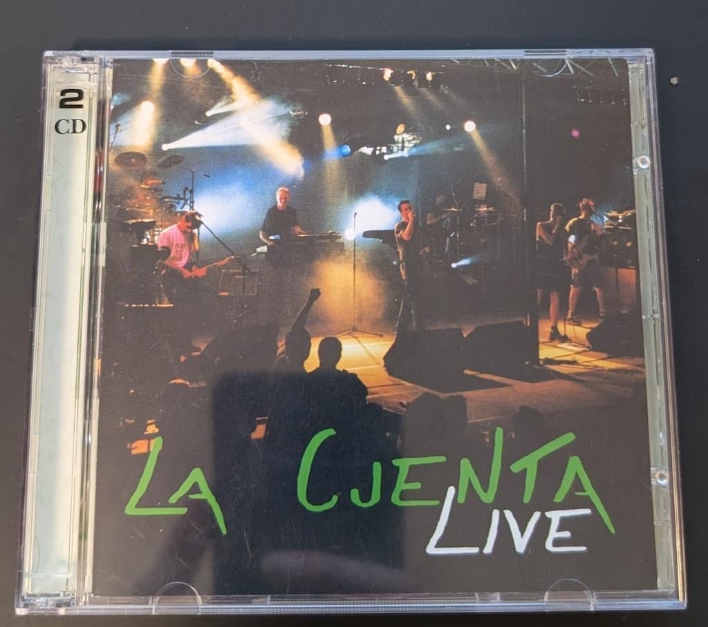2CD La Cuenta - Live ( in de Lilse Bergen ) - 2000, Cd's en Dvd's, Cd's | Pop, Zo goed als nieuw, 2000 - 2009, Ophalen of Verzenden