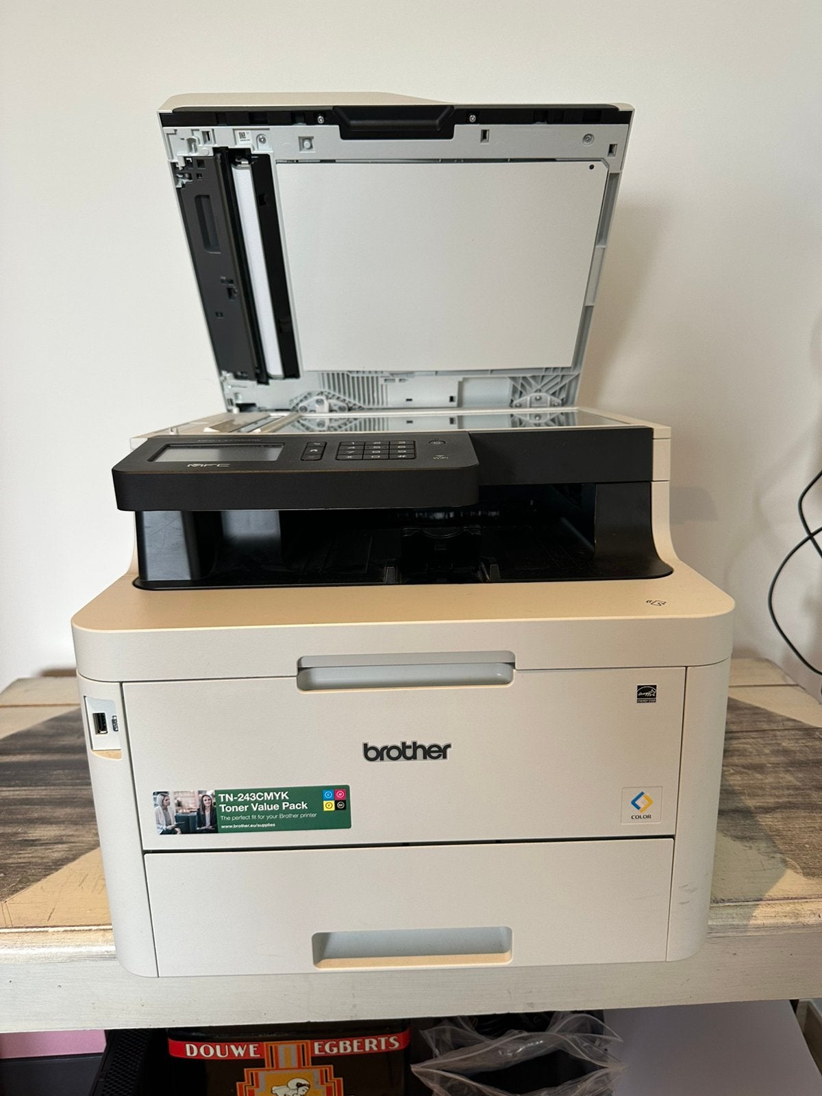 Brother MFC-L3770CDW – All-in-one kleurenlaserprinter, Computers en Software, Ophalen, Zo goed als nieuw, Faxen, Printer