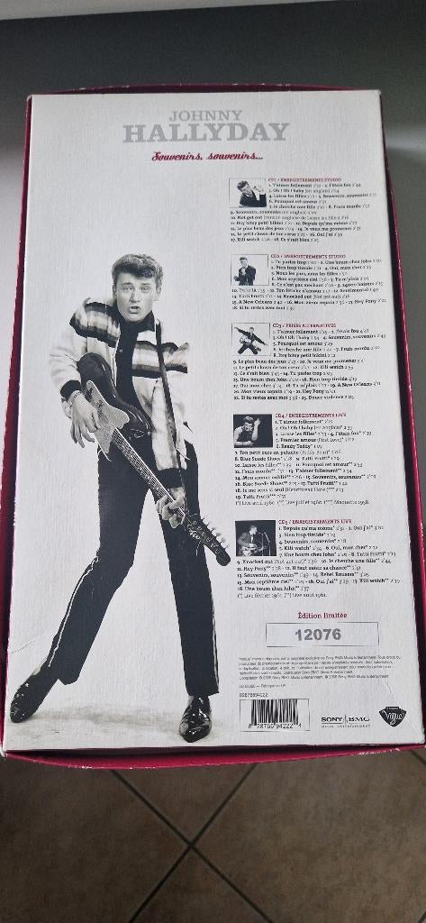 coffret 5CD Johnny Hallyday, Enlèvement ou Envoi, Comme neuf, Rock and Roll