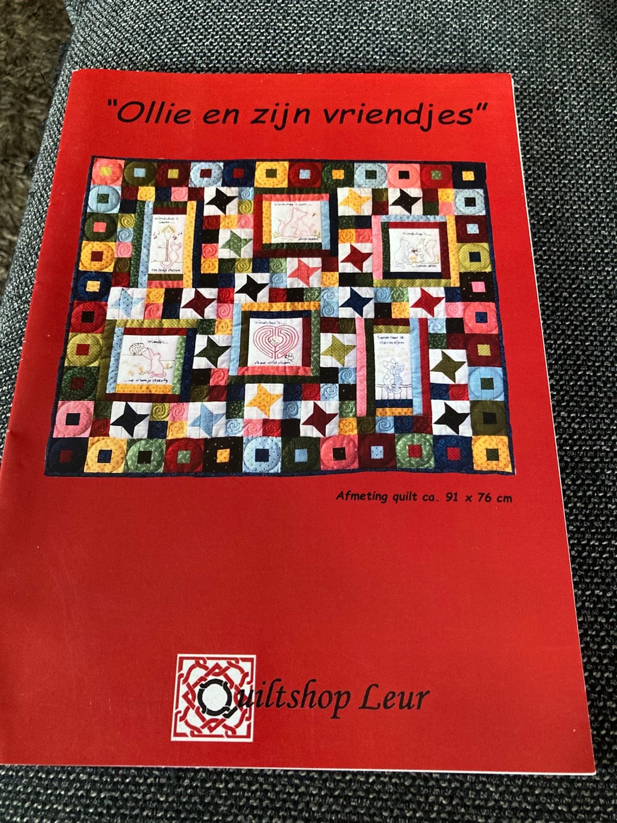 Quiltboekje, Ollie, Hobby en Vrije tijd, Verzenden, Zo goed als nieuw, Overige typen