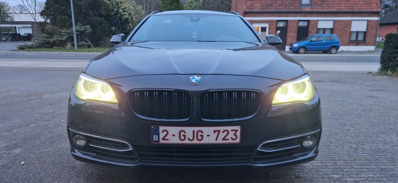 BMW 520D LCI 190PK Blanco gekeurd voor verkoop, Automaat, Achterwielaandrijving, Euro 6, Bruin
