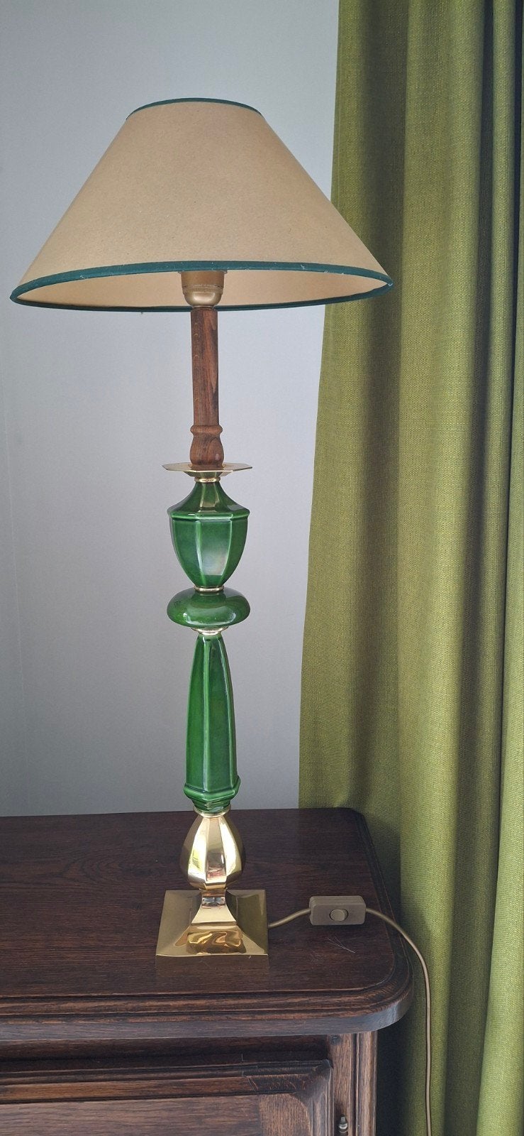 Lampe vintage, Maison & Meubles, Enlèvement, Comme neuf