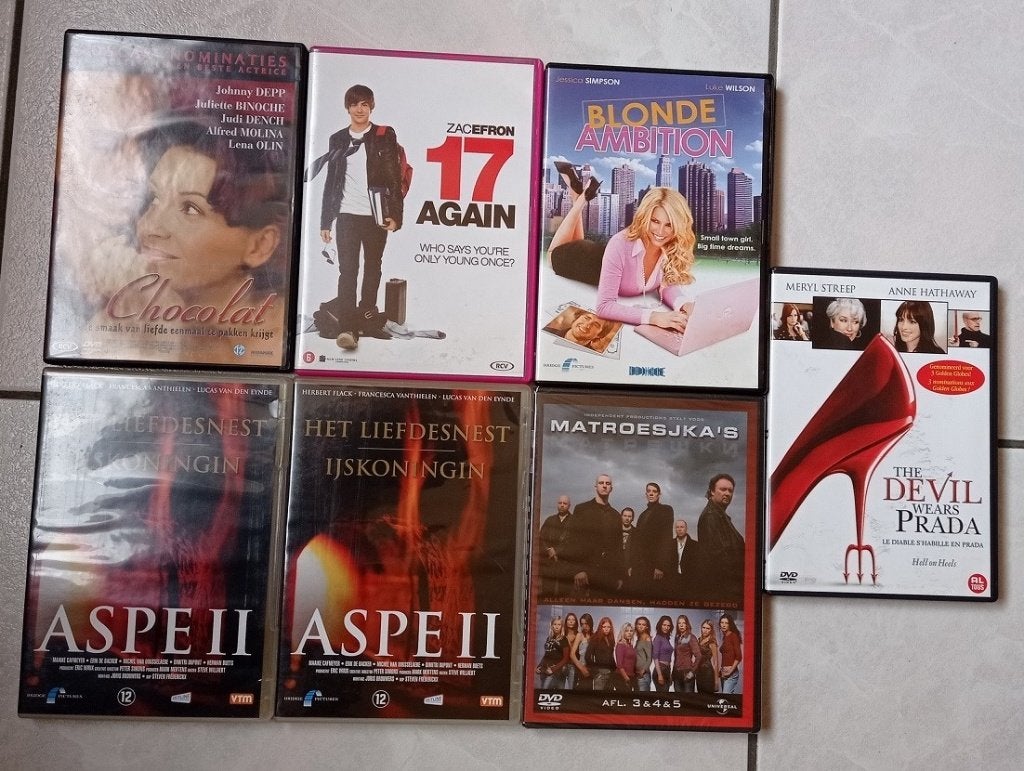 Dvd's verschillende genres, Ophalen of Verzenden