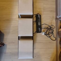 Sfeervolle Philips Hanglamp (3-lichts) met Stoffen Kappen, Maison & Meubles, Enlèvement, Comme neuf, Textile