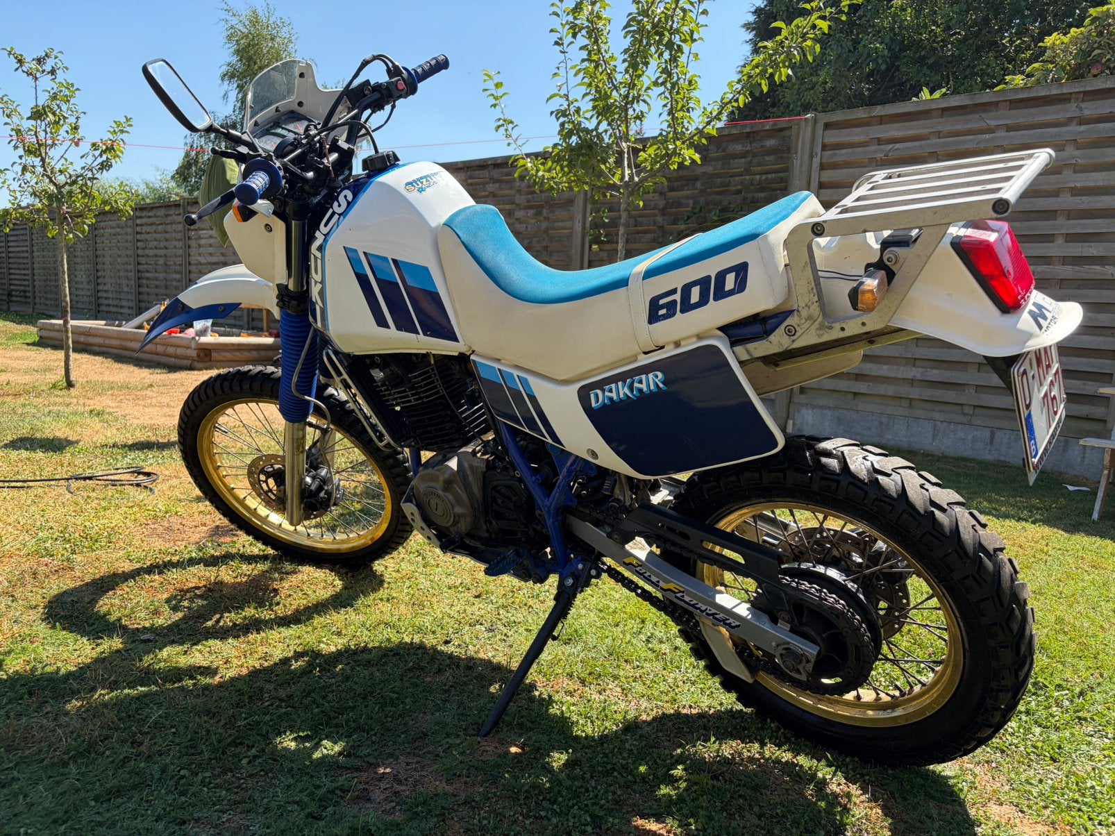 Suzuki DR600R dakar, Gebruikt, Particulier, Enduro, Minimaal motorrijbewijs A2