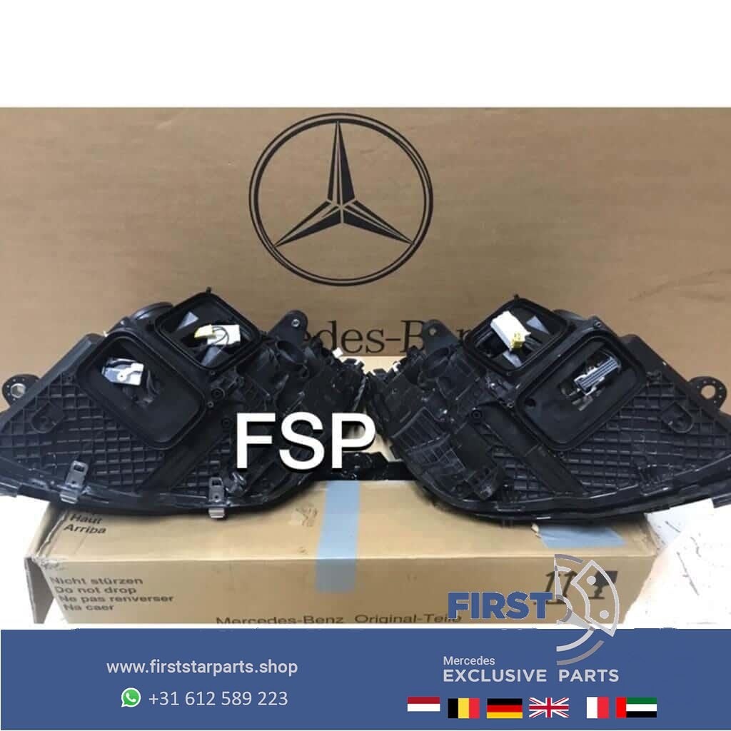 W205 C Klasse facelift multibeam LED koplamp links Mercedes, Utilisé, -, -, Enlèvement ou Envoi
