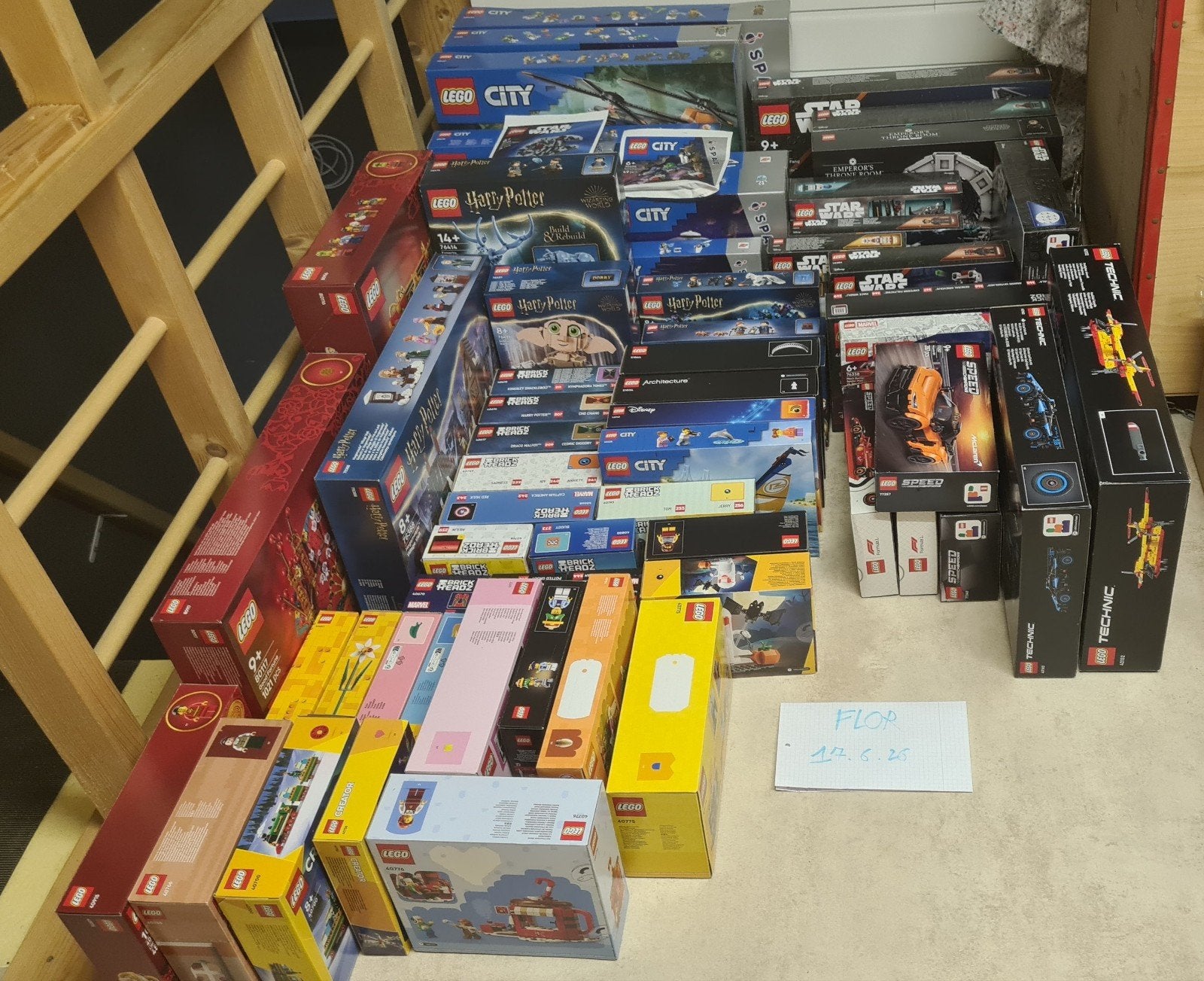 Grote collectie Lego nieuw (sealed) tekoop, Ophalen, Lego, Nieuw, Compleet