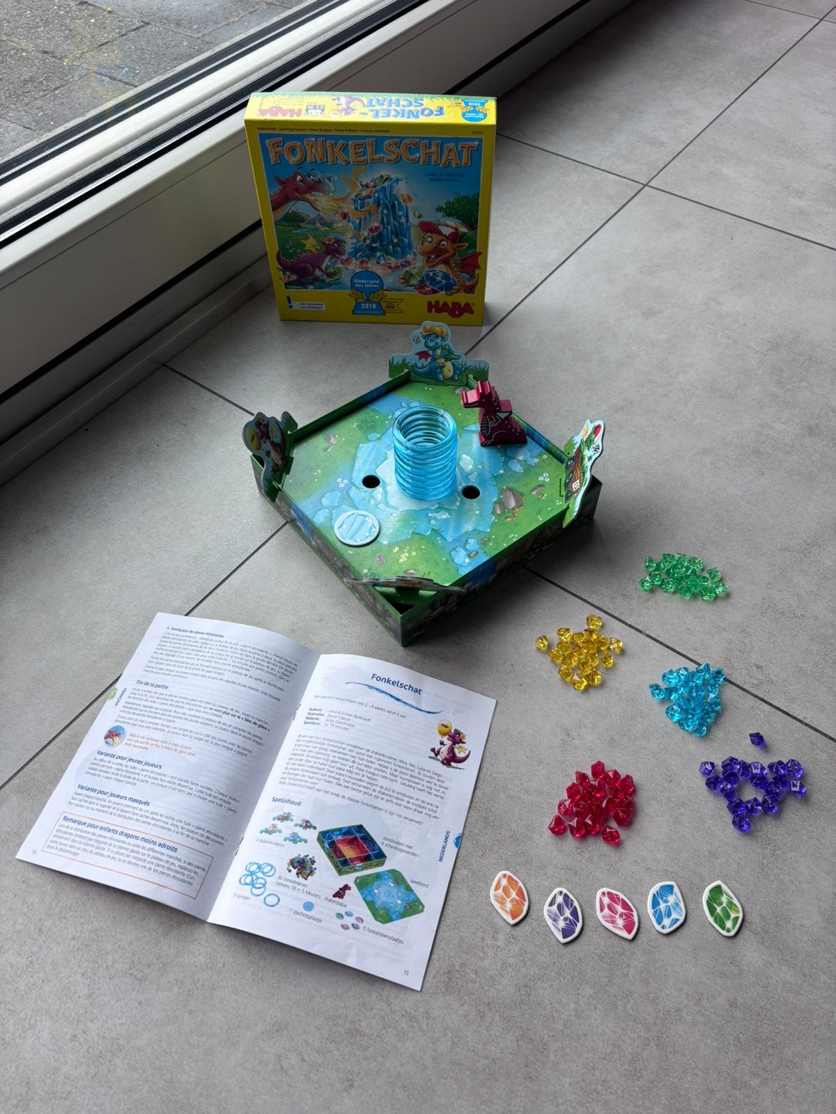 Kinderspel Fonkelschat Haba, Ophalen of Verzenden, Zo goed als nieuw