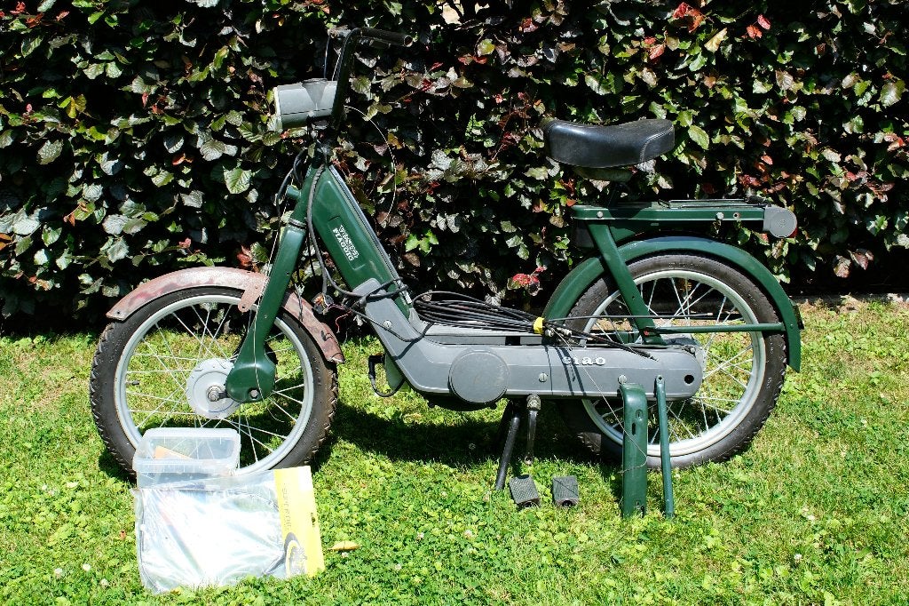 Piaggio Ciao project of voor onderdelen + reserveonderdelen, Fietsen en Brommers, Ophalen, Gebruikt, Ciao, Klasse A (25 km/u)
