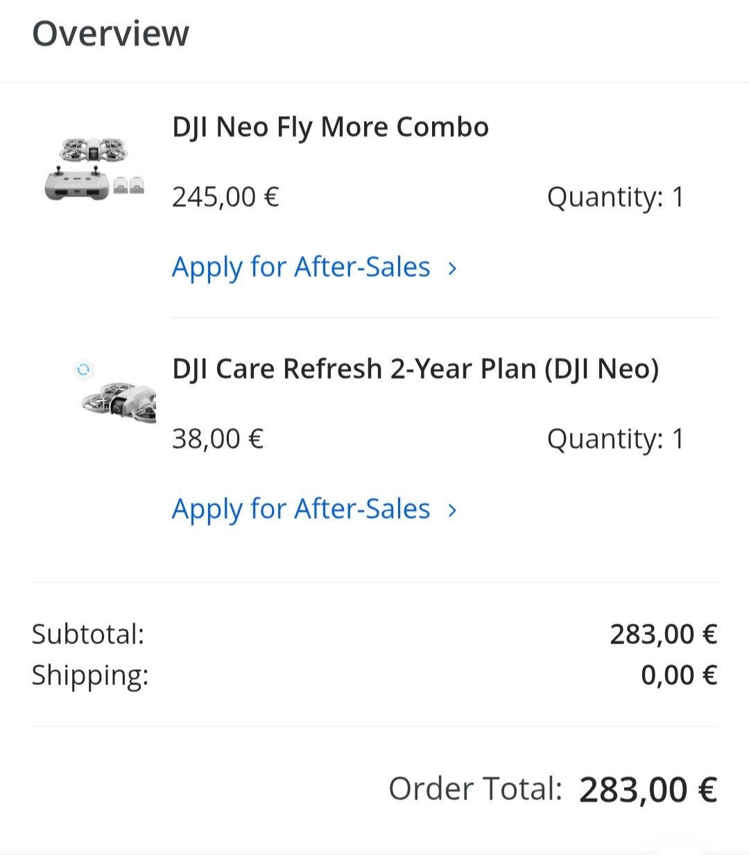 Zo goed als nieuwe DJI Neo Fly More Combo + 2 Jaar DJI Care, Drone avec caméra, Vue à la première personne (FPV), Enlèvement ou Envoi