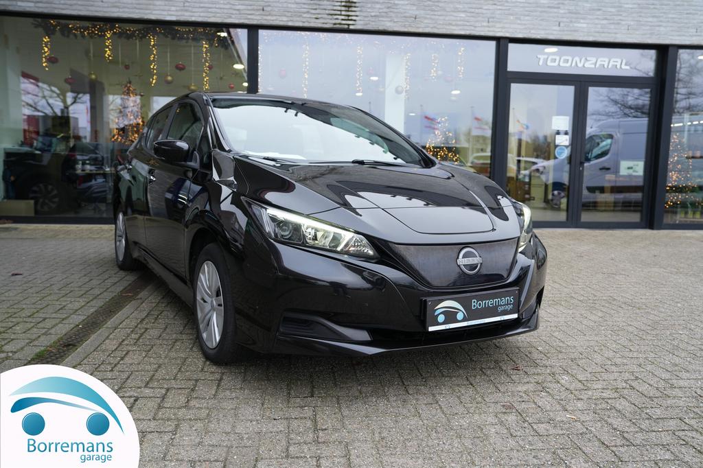 Nissan Leaf 40 KWH SOH 93.6% VISIA Lane Assist/Front Assist, Autos, 0 kg, 0 kg, Noir, Automatique